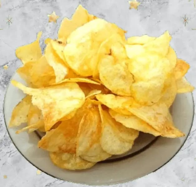 Plain Chips Salted (90 Grams)