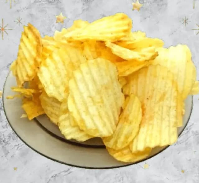 Crinkle Chips salted (90 Grams)