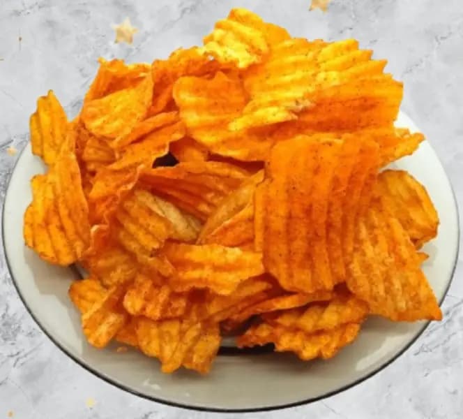 Crinkle Chips Spicy (90 Grams)
