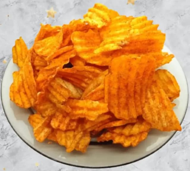 Crinkle Chips Spicy (90 Grams)